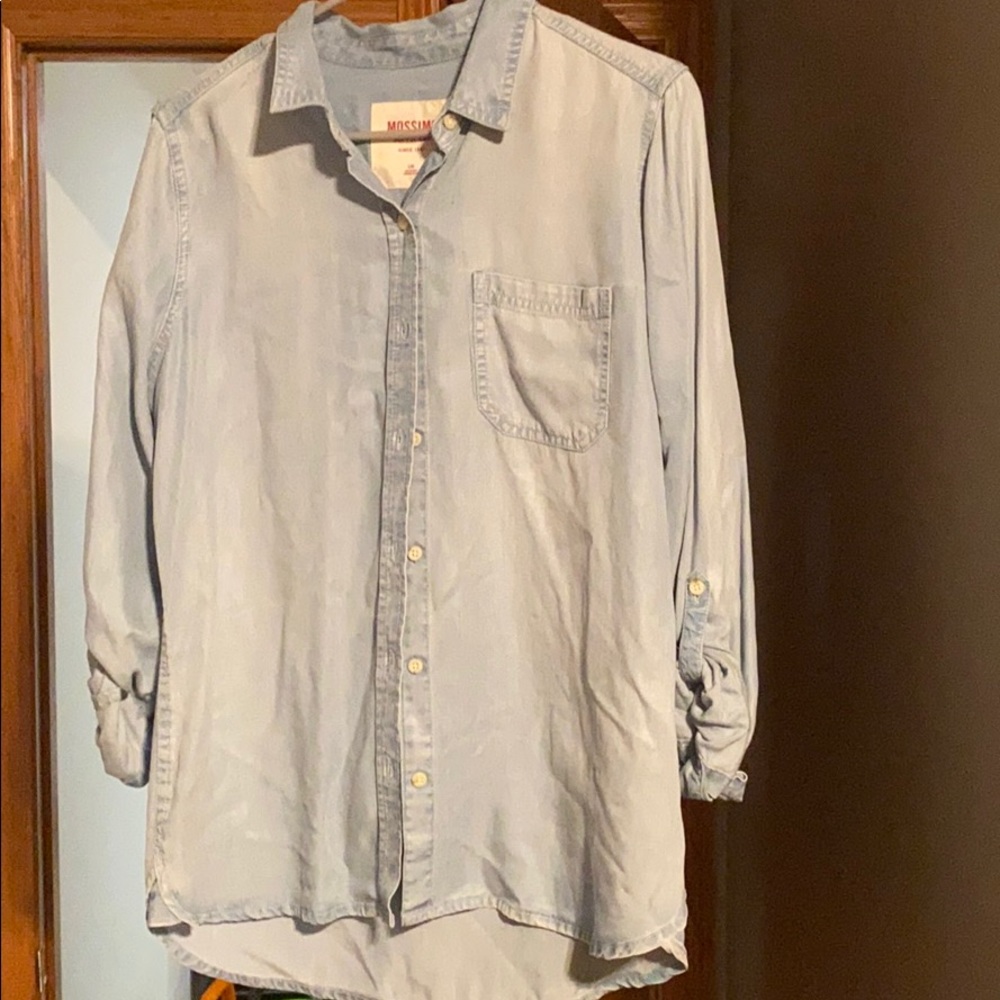 Jean button up